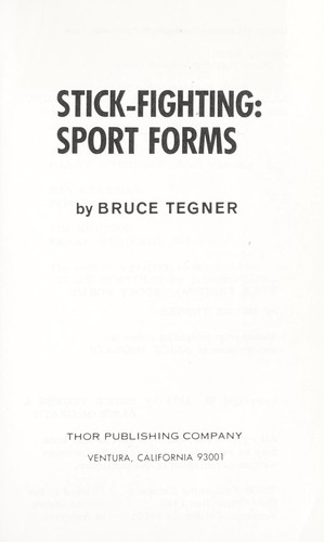 Stick fighting: sport forms by