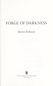 Cover of: Forge of darkness