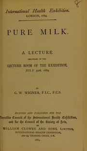 Pure milk by George William Wigner