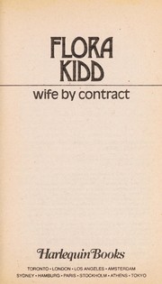 Cover of: Wife by Contract