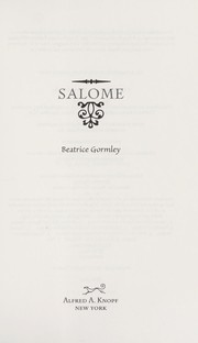Cover of: Salome by Beatrice Gormley