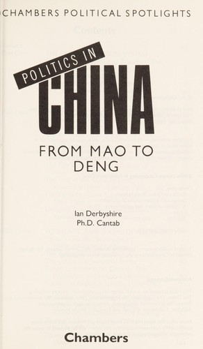 Politics in China