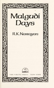 Malgudi days by Rasipuram Krishnaswamy Narayan