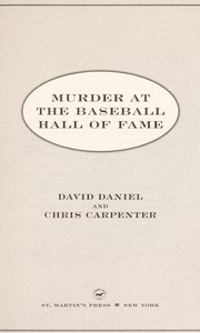 Cover of: Murder at the Baseball Hall of Fame