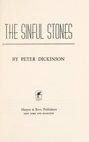 Cover of: The sinful stones.