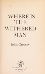 Cover of: Where is the withered man?