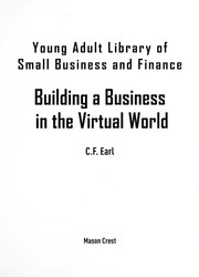 Building a business in the virtual world by C. F. Earl