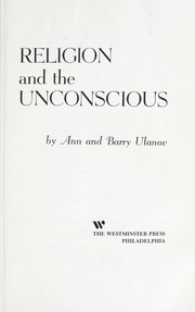 Cover of: Religion and the unconscious