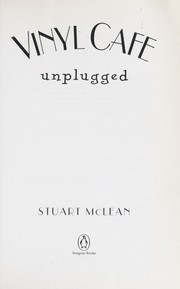 Cover of: Vinyl cafe unplugged