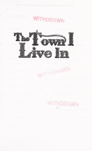 Cover of: The town I live in