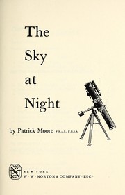 Cover of: The sky at night