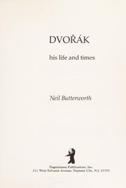 Cover of: Dvořák, his life and times