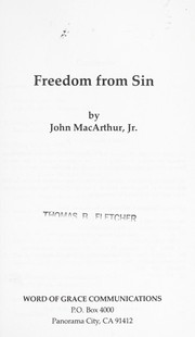 Cover of: Freedom from sin