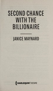 Cover of: Second chance with the billionaire