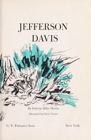 Cover of: Jefferson Davis.