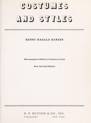 Cover of: Costumes and styles
