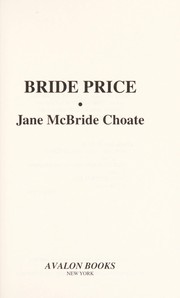 Cover of: Bride price