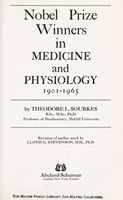 Cover of: Nobel Prize winners in medicine and physiology, 1901-1965