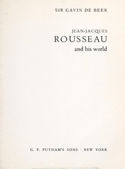 Cover of: Jean-Jacques Rousseau and his world