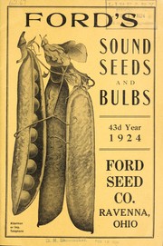 Cover of: Ford's sound seeds and bulbs: 43d year, 1924