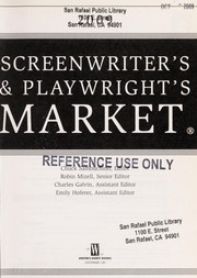 Cover of: Screenwriter's & playwright's market 2009: [where & how to sell your scripts]