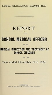 Cover of: [Report 1932]