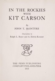 Cover of: In the Rockies with Kit Carson