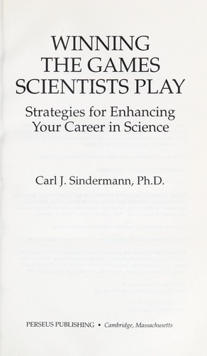 Winning the games scientists play