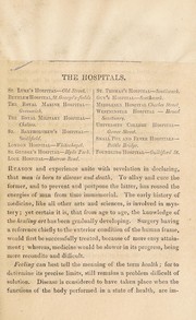 Cover of: The hospitals