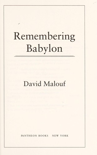 Remembering Babylon