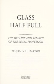 Glass half full by Benjamin H. Barton