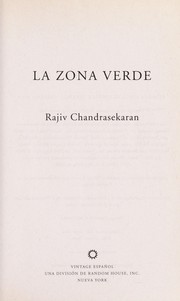 Cover of: La zona verde