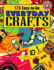 Cover of: 175 easy-to-do everyday crafts