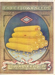 Cover of: Choice Iowa seeds 1924: 59th annual catalogue