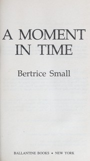 Cover of: A moment in time