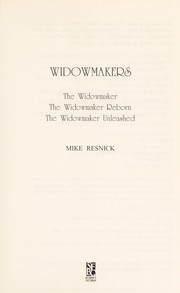 Cover of: Widowmakers by 