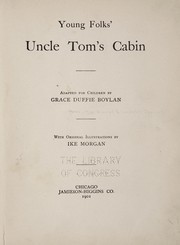 Cover of: Young folks': Uncle Tom's Cabin