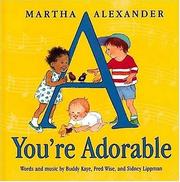 Cover of: A you're adorable by Sidney Lippman