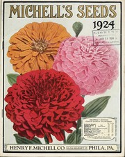 Cover of: Michell's seeds: 1924