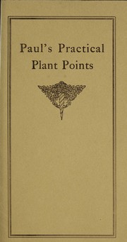 Cover of: Paul's practical plant points