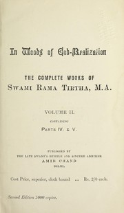 Cover of: In woods of God-realization: or Complete works of Rama Tirtha.