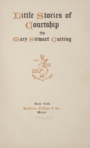 Cover of: Little stories of courtship