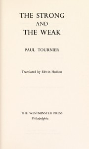 Cover of: The strong and the weak.
