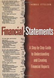 Cover of: Financial statements: a step-by-step guide to understanding and creating financial reports