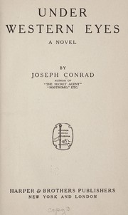 Cover of: Under western eyes by Joseph Conrad