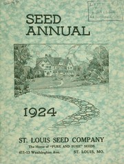 Cover of: Seed annual: 1924