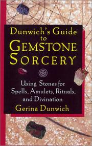 Cover of: Dunwich's Guide to Gemstone Sorcery