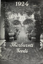 Cover of: Thorburn's seeds: 1924