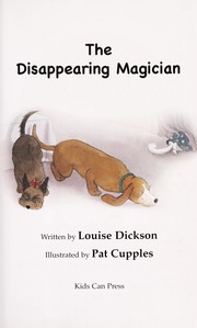 Cover of: The disappearing magician