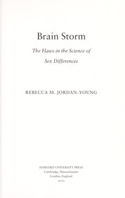 Cover of: Brain storm : the flaws in the science of sex differences